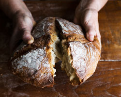 baking bread 